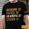 Personalized Gift For Grandpa Husband Legend Sleeve Printed T-shirt 32401 1