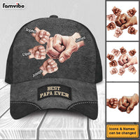 Personalized Gift For Grandpa Best Papa Ever Cap 32402 thumb 1
