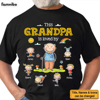 Personalized Grandpa Gift This Grandpa Is Loved By Shirt - Hoodie - Sweatshirt 32403 thumb 1