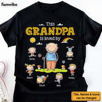 Personalized Grandpa Gift This Grandpa Is Loved By Shirt - Hoodie - Sweatshirt 32403 thumb 1