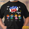 Personalized Gift For Dad This Super Dad Belongs To Shirt - Hoodie - Sweatshirt 32405 1