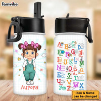 Personalized Gift For Grandkids God Alphabet Kids Water Bottle 32413 thumb 1