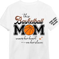 Personalized Gift For Sport Mom Sleeve Printed T-shirt 32417 thumb 1