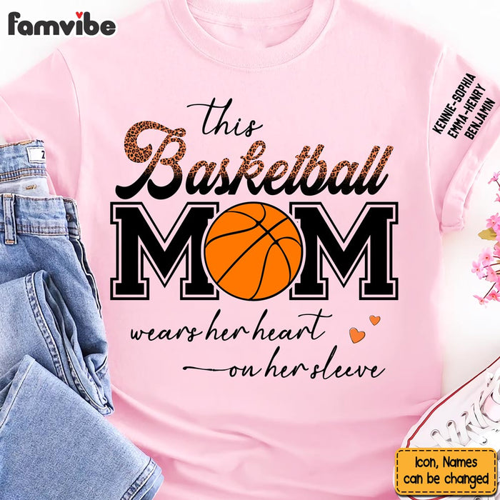 Personalized Gift For Sport Mom Sleeve Printed T-shirt 32417 1