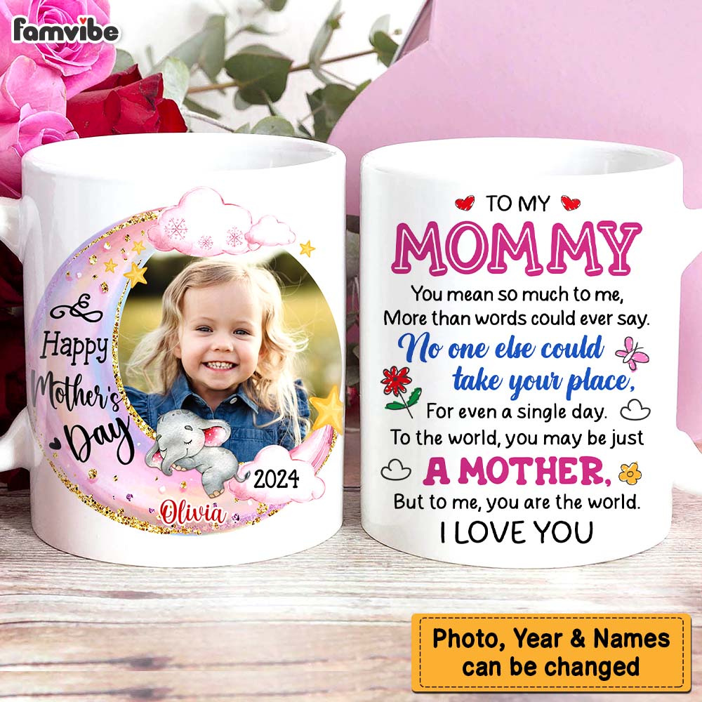 Personalized Gift For Mother I Love You Mug 32418 Primary Mockup
