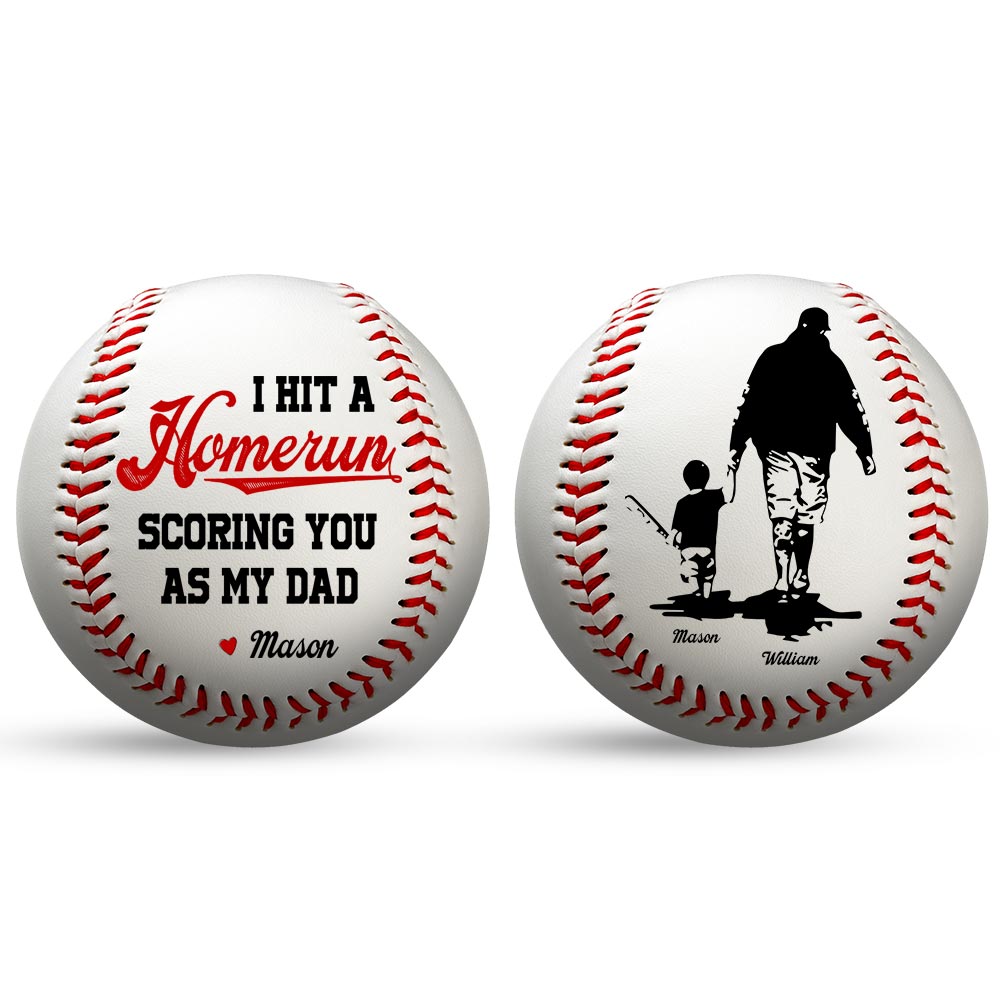 Personalized Gift For Dad I Hit A Homerun Baseball 32433 Primary Mockup