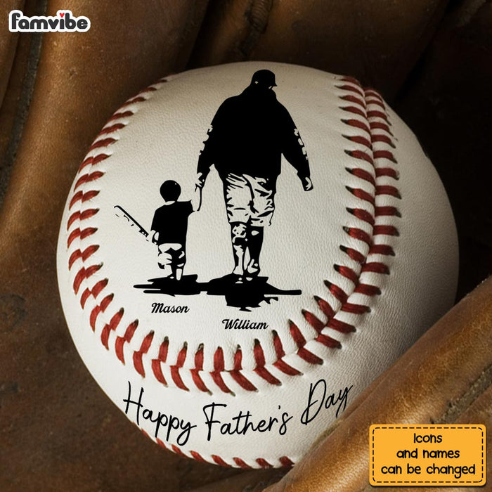 Personalized Gift For Dad I Hit A Homerun Baseball 32433 1