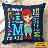 Personalized Gift For Granddaughter  Repeating Name Pillow 32434 thumb 1