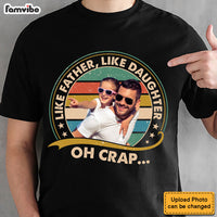 Personalized Gift For Dad Like Father Like Daughter Shirt - Hoodie - Sweatshirt 32435 thumb 1