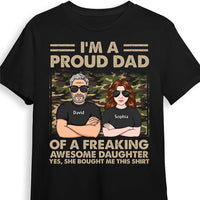 Personalized Gift For Father From Daughter Camo Shirt - Hoodie - Sweatshirt 32436 thumb 1
