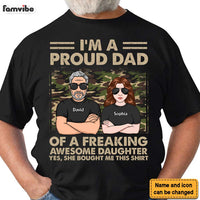 Personalized Gift For Father From Daughter Camo Shirt - Hoodie - Sweatshirt 32436 thumb 1