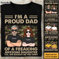 Personalized Gift For Father From Daughter Camo Shirt - Hoodie - Sweatshirt 32436 thumb 1