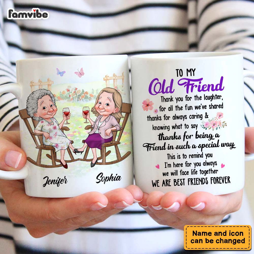 Personalized Gift For Friend Thank You For Mug 32438 Primary Mockup