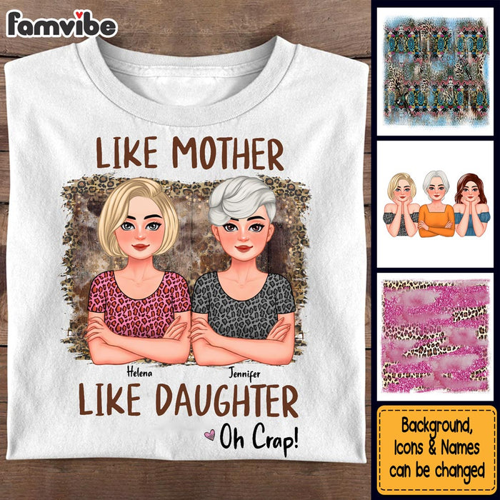 Personalized Like Mother Like Daughter Shirt - Hoodie - Sweatshirt 32444 1