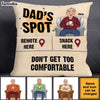 Personalized Gift For Dad Not Too Comfortable Pocket Pillow With Stuffing 32445 1
