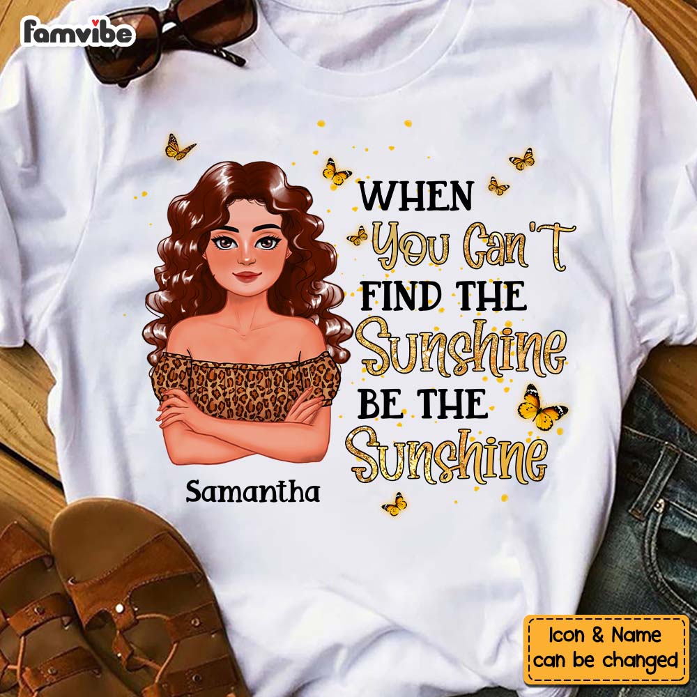 Personalized Gift For Daughter Be The Sunshine Shirt Hoodie Sweatshirt 32447 Primary Mockup