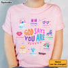 Personalized Gift For Granddaughter God Says Girl Power Kid T Shirt - Kid Hoodie - Kid Sweatshirt 32450 1