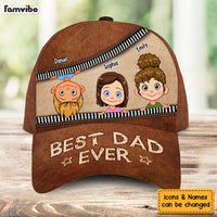 Personalized Gift For Grandpa Best Dad Ever Cap 32451 thumb 1
