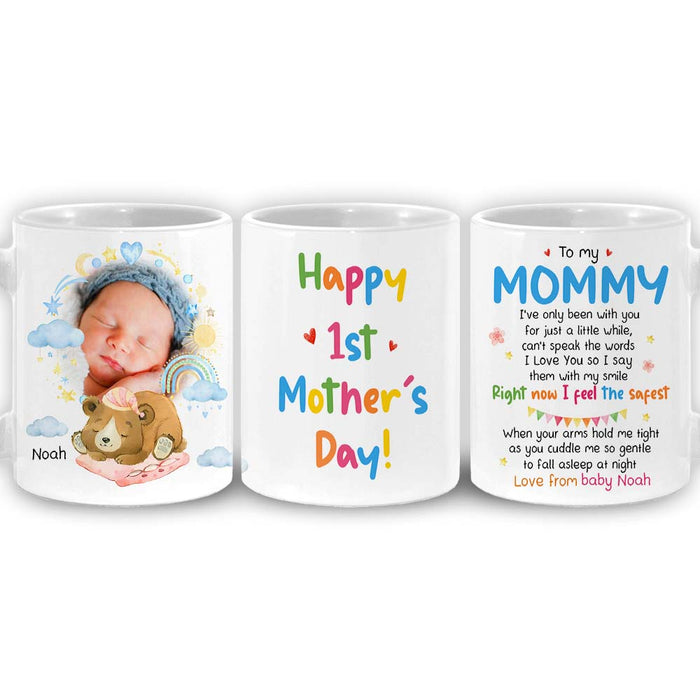 Personalized First Mother's Day animal Photo Mug 32453 1