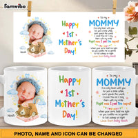 Personalized First Mother's Day animal Photo Mug 32453 thumb 1