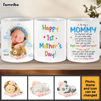 Personalized First Mother's Day animal Photo Mug 32453 thumb 1