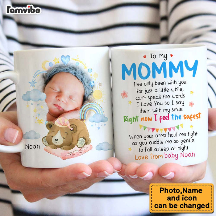 Personalized First Mother's Day animal Photo Mug 32453 1