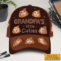 Personalized Gift For Grandpa's Little Cutie Cap 32459 thumb 1