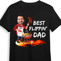 Personalized Gift For Flippin' Grill Dad Shirt - Hoodie - Sweatshirt 32463 thumb 1