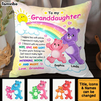 Personalized Gift For Granddaughter Huggable Bear Pillow 32464 thumb 1