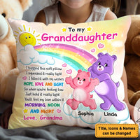 Personalized Gift For Granddaughter Huggable Bear Pillow 32464 thumb 1