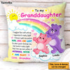 Personalized Gift For Granddaughter Huggable Bear Pillow 32464 1