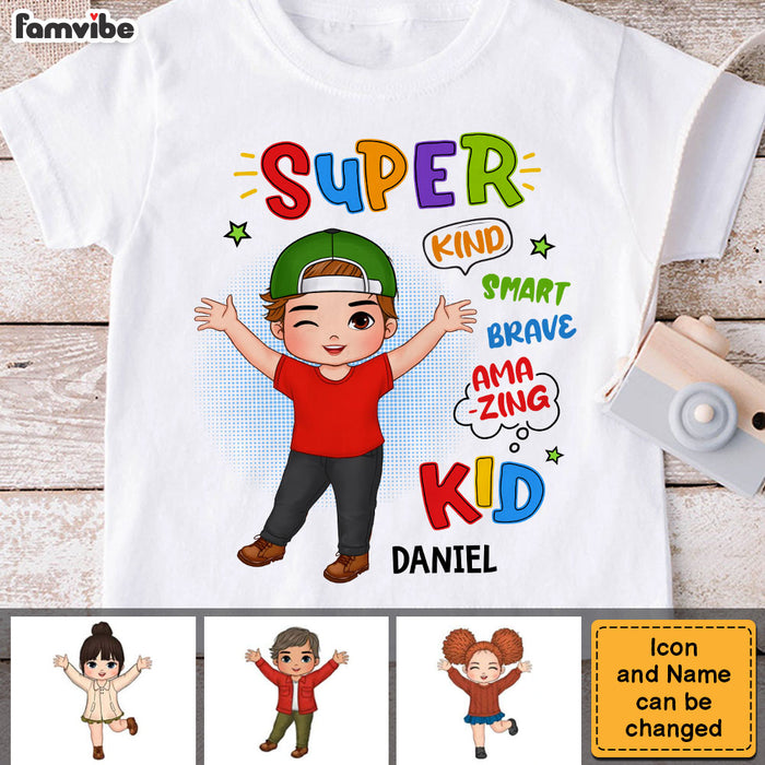 Personalized Affirmation Gift Super Kid Kid T Shirt - Kid Hoodie - Kid Sweatshirt 32467 1