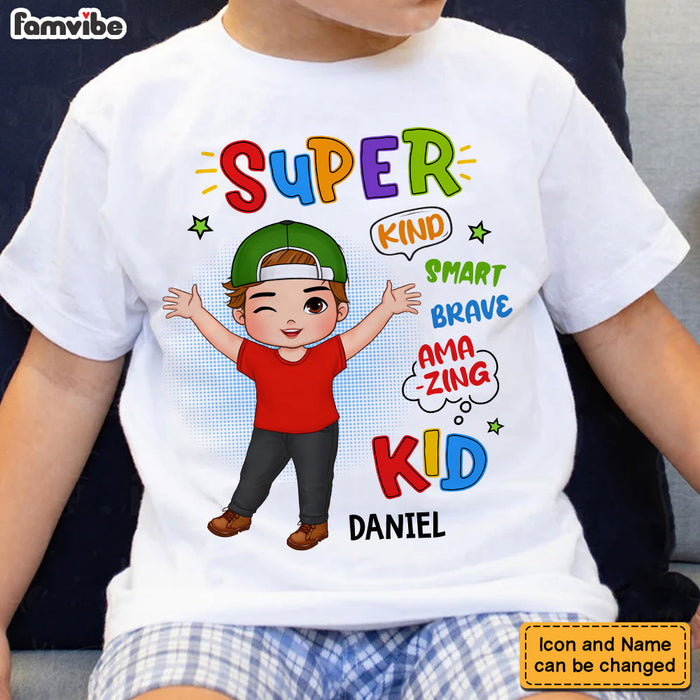 Personalized Affirmation Gift Super Kid Kid T Shirt - Kid Hoodie - Kid Sweatshirt 32467 1