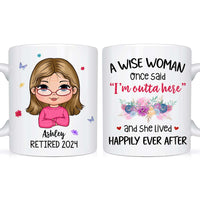 Personalized Gift For Women Retired Mug 32469 thumb 1