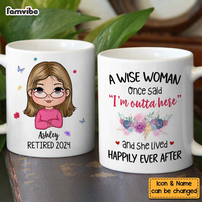 Personalized Gift For Women Retired Mug 32469 1