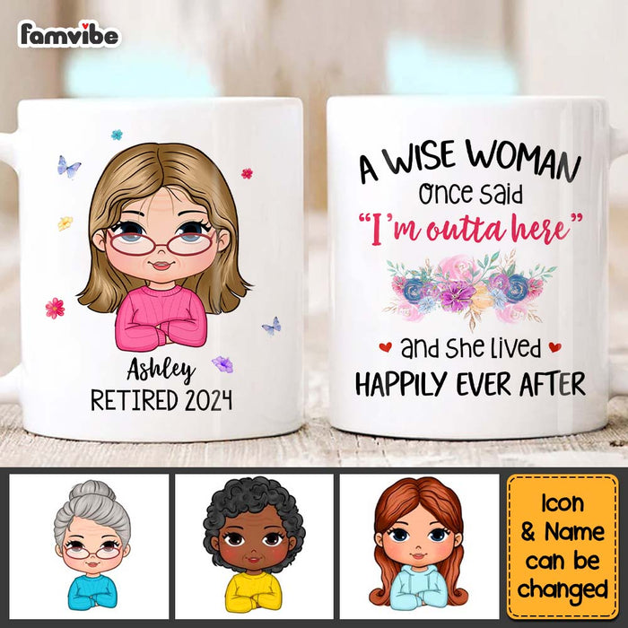 Personalized Gift For Women Retired Mug 32469 1