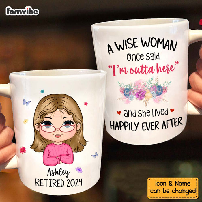 Personalized Gift For Women Retired Mug 32469 1