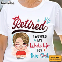 Personalized Gift For Retired Women Funny Shirt - Hoodie - Sweatshirt 32470 thumb 1