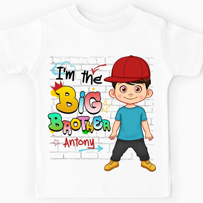 Personalized Gift For Grandson Little Brother Kid T Shirt - Kid Hoodie - Kid Sweatshirt 32474 1