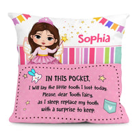 Personalized Gift For Kid Dear Tooth Fairy Pocket Pillow With Stuffing 32475 thumb 1