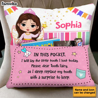 Personalized Gift For Kid Dear Tooth Fairy Pocket Pillow With Stuffing 32475 thumb 1