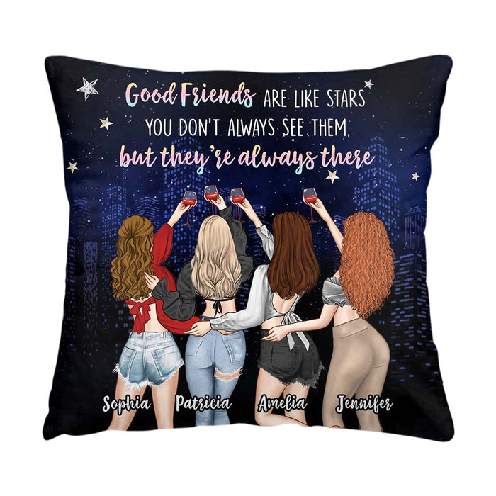Personalized Gift For Friend They Are Always There Pillow 32481 1