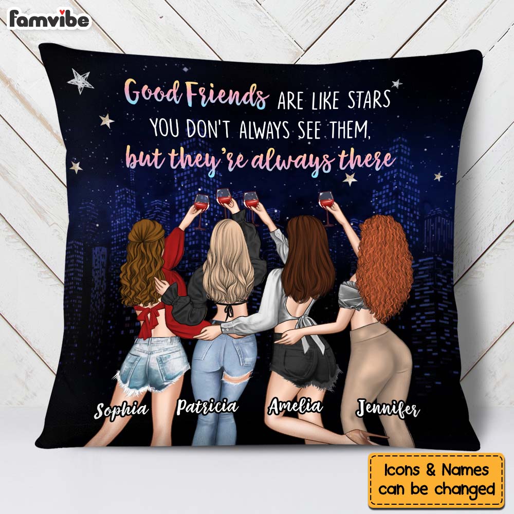 Personalized Gift For Friend They Are Always There Pillow 32481 Primary Mockup