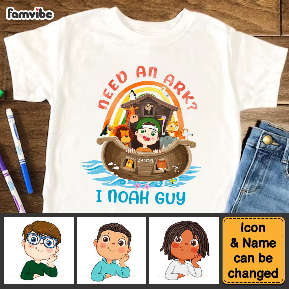Personalized Gift For Kid Need An Ark I Noah Guy Kid T Shirt - Kid Hoodie - Kid Sweatshirt 32484 Mockup 2