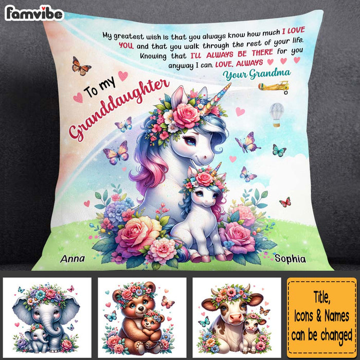 Personalized Gift For Grandkids I'll Always There For You Pillow 32487 1