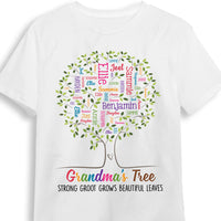 Personalized Gift For Grandma Tree Word Art Shirt - Hoodie - Sweatshirt 32489 thumb 1