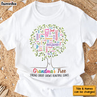 Personalized Gift For Grandma Tree Word Art Shirt - Hoodie - Sweatshirt 32489 thumb 1