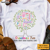 Personalized Gift For Grandma Tree Word Art Shirt - Hoodie - Sweatshirt 32489 thumb 1