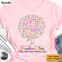 Personalized Gift For Grandma Tree Word Art Shirt - Hoodie - Sweatshirt 32489 thumb 1