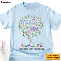 Personalized Gift For Grandma Tree Word Art Shirt - Hoodie - Sweatshirt 32489 thumb 1
